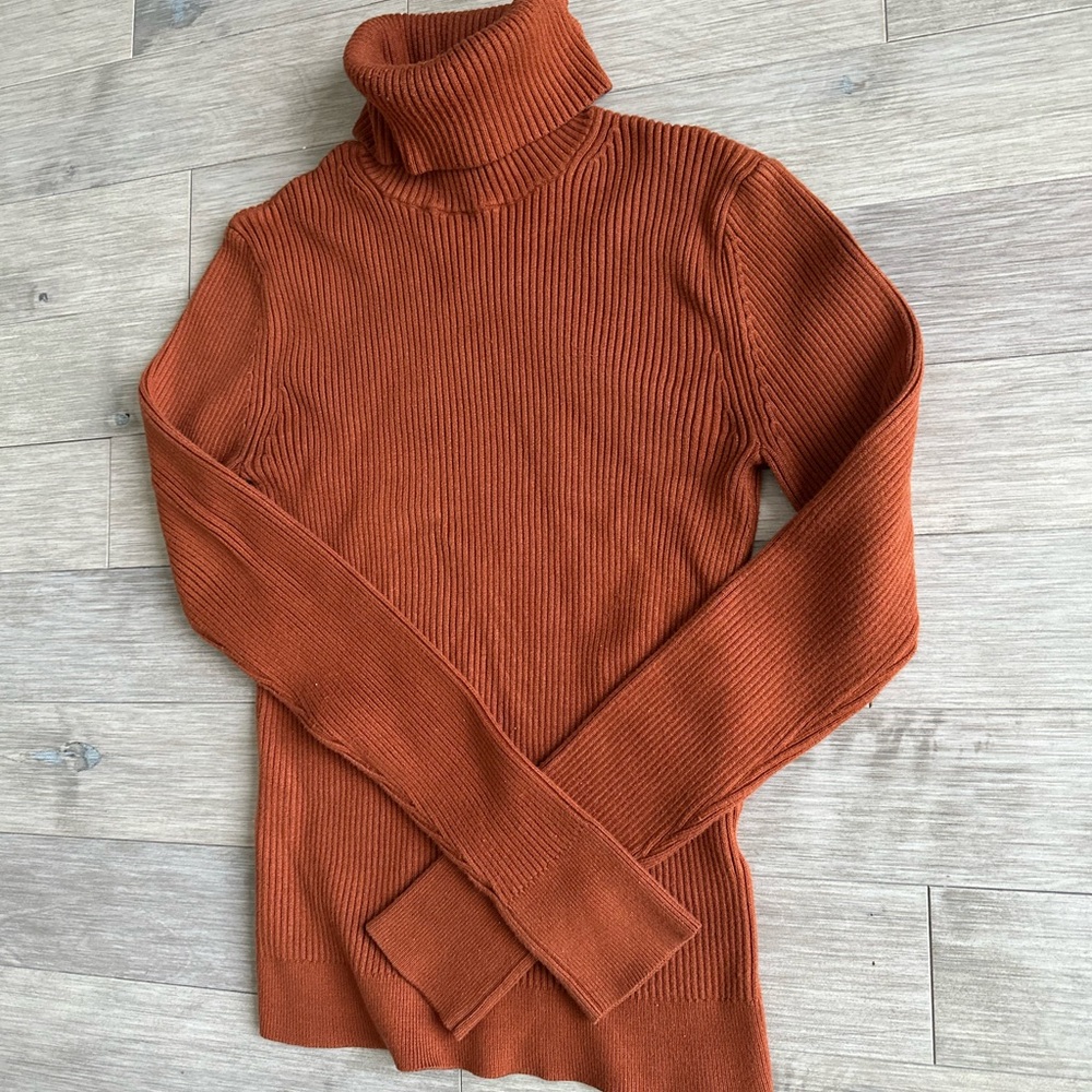 Abercrombie & Fitch Brown Turtleneck Sweater‎ Medium